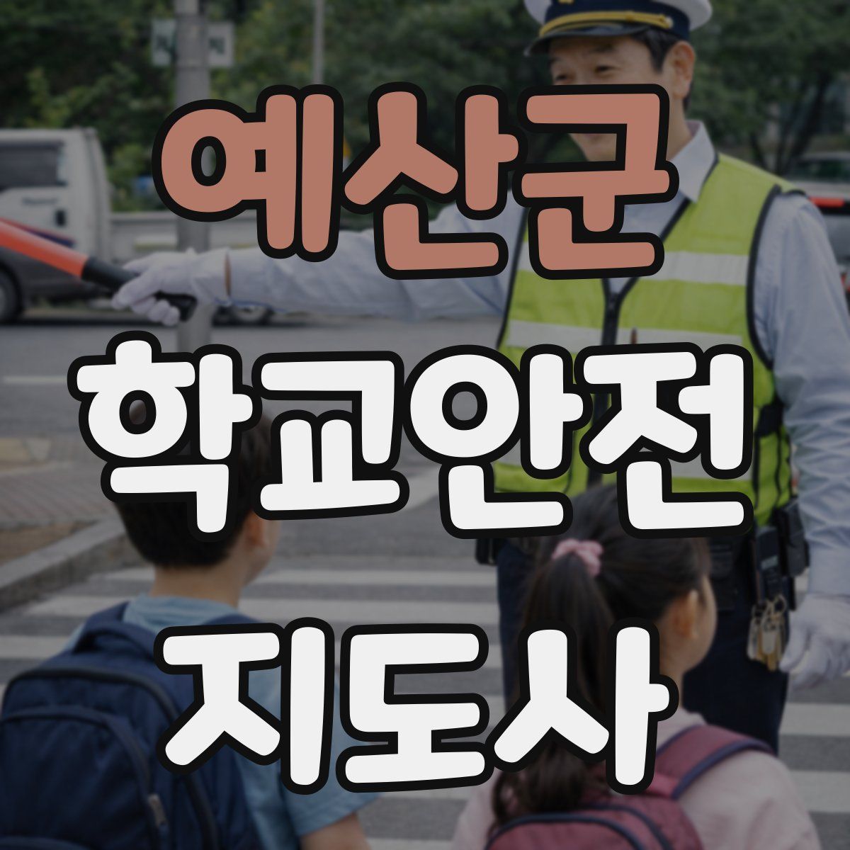 예산군 학교안전지도사 자격증