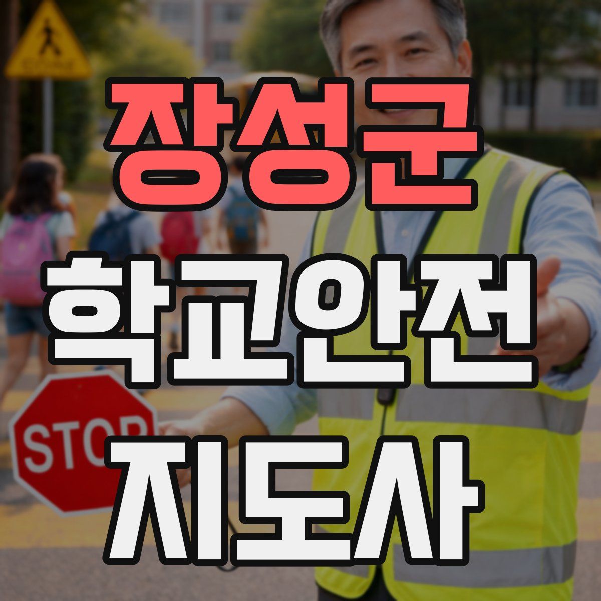 장성군 학교안전지도사 자격증