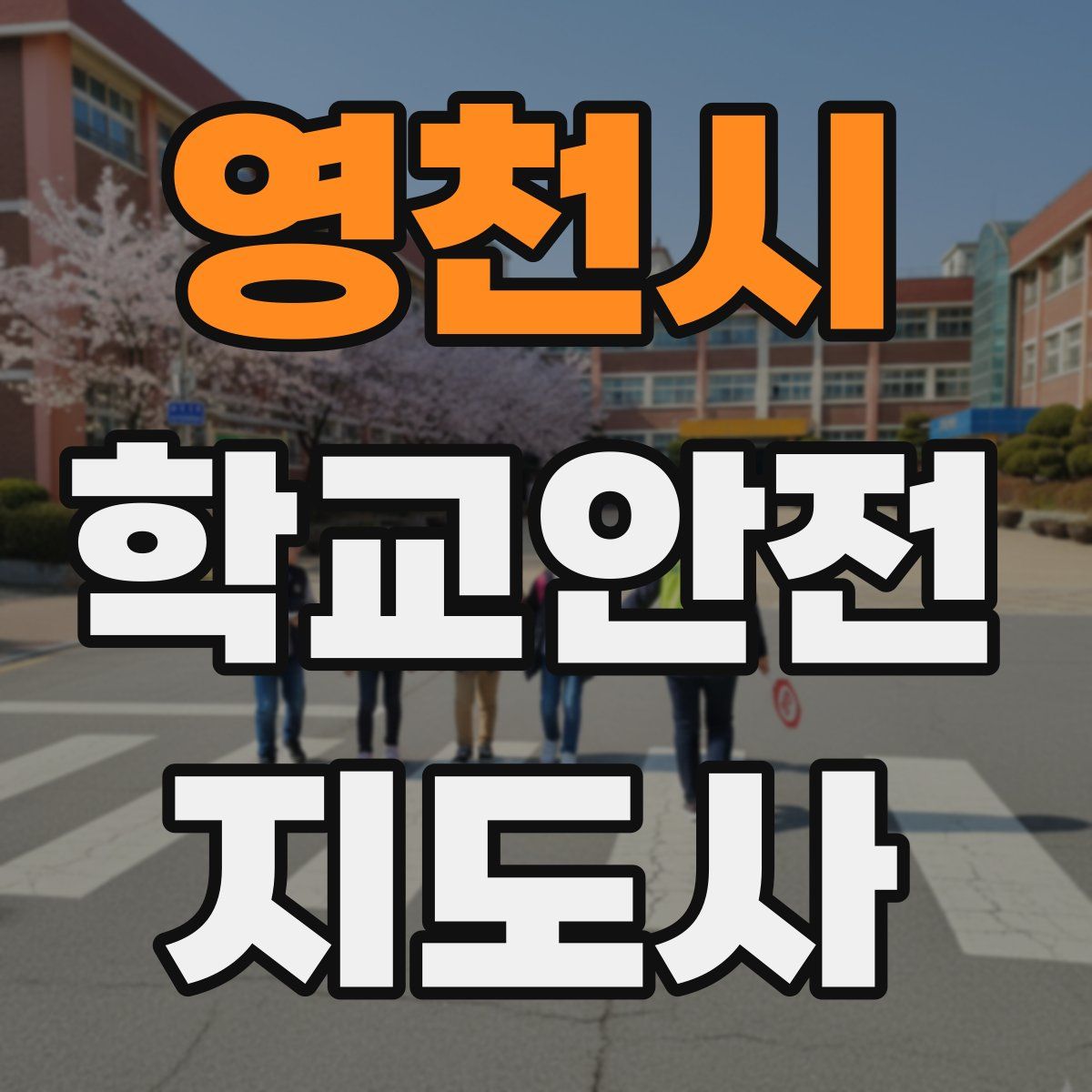 영천시 학교안전지도사 자격증