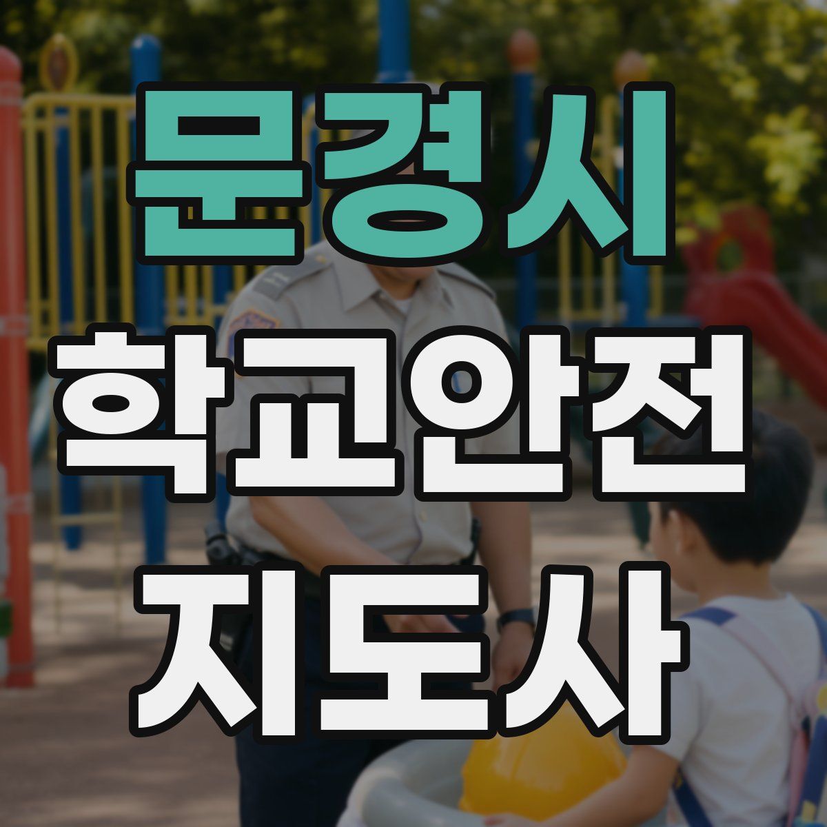 문경시 학교안전지도사 자격증