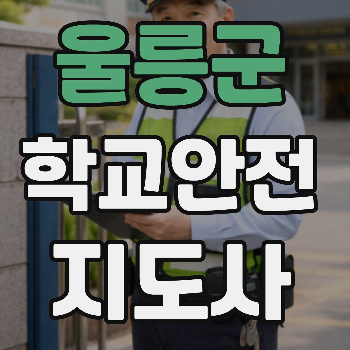 울릉군 학교안전지도사 자격증