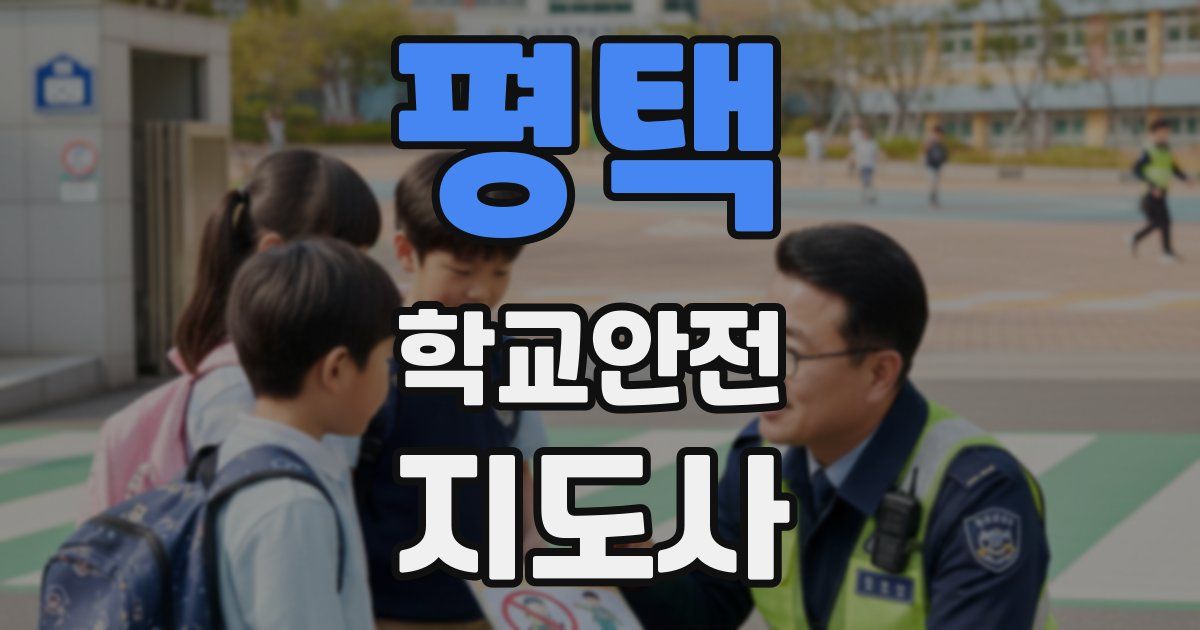 평택 학교안전지도사 자격증