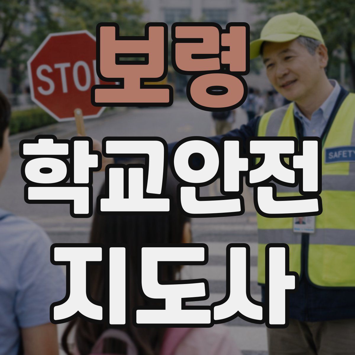 보령 학교안전지도사 자격증