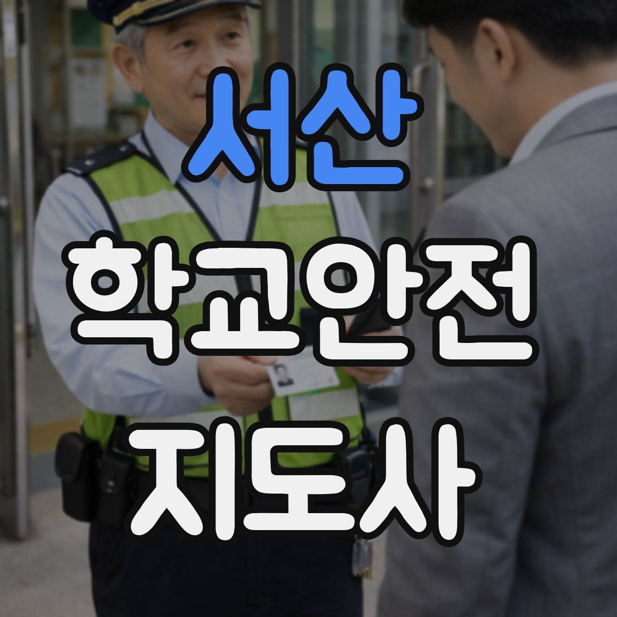 서산 학교안전지도사 자격증