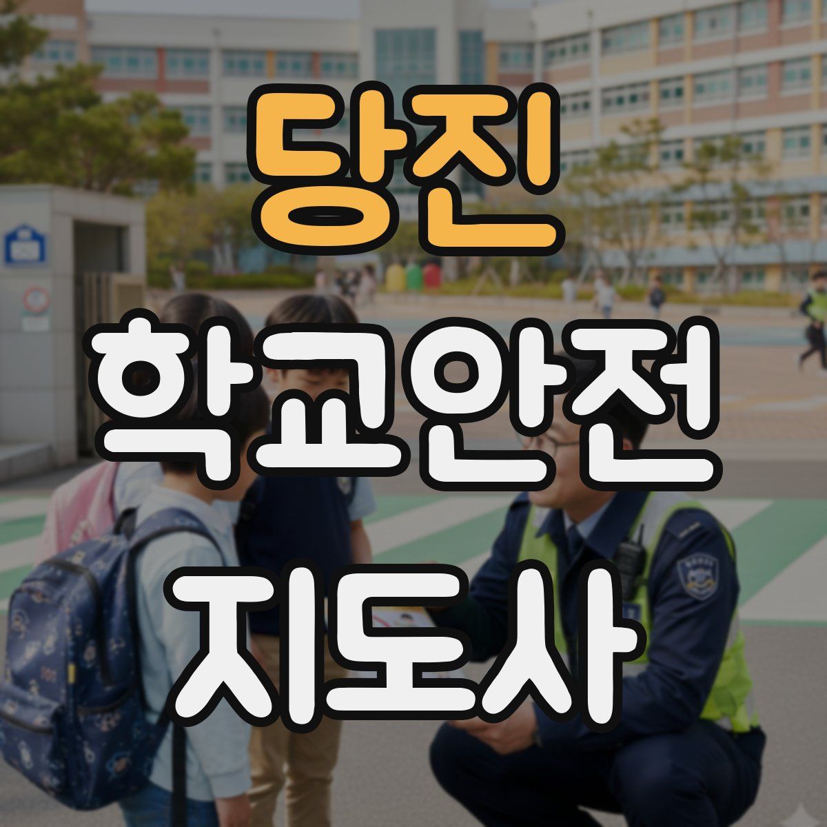 당진 학교안전지도사 자격증