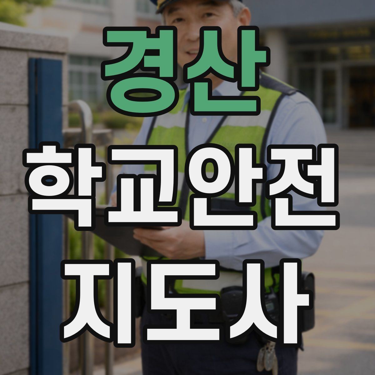 경산 학교안전지도사 자격증 단체 촬영 때 학생 안전거리 확보 방법