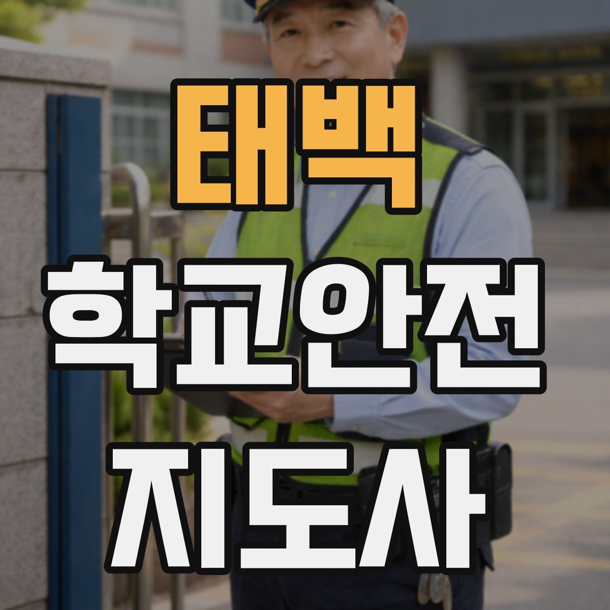 태백 학교안전지도사 자격증