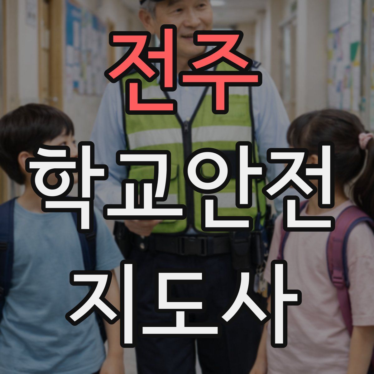 전주 학교안전지도사 자격증