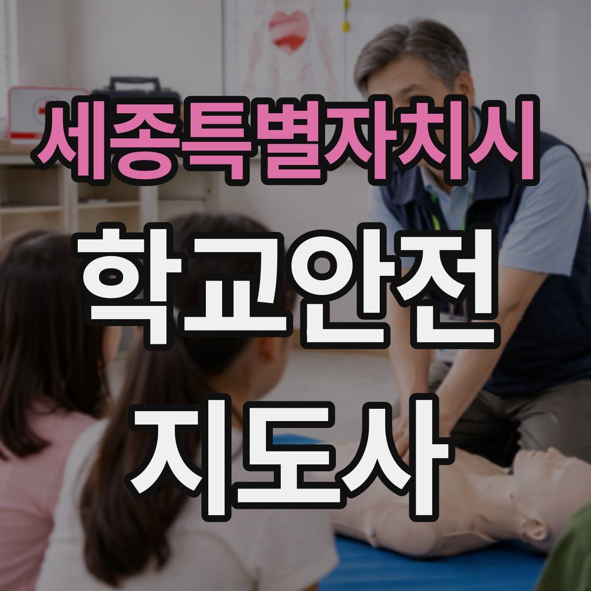 세종특별자치시 학교안전지도사 자격증