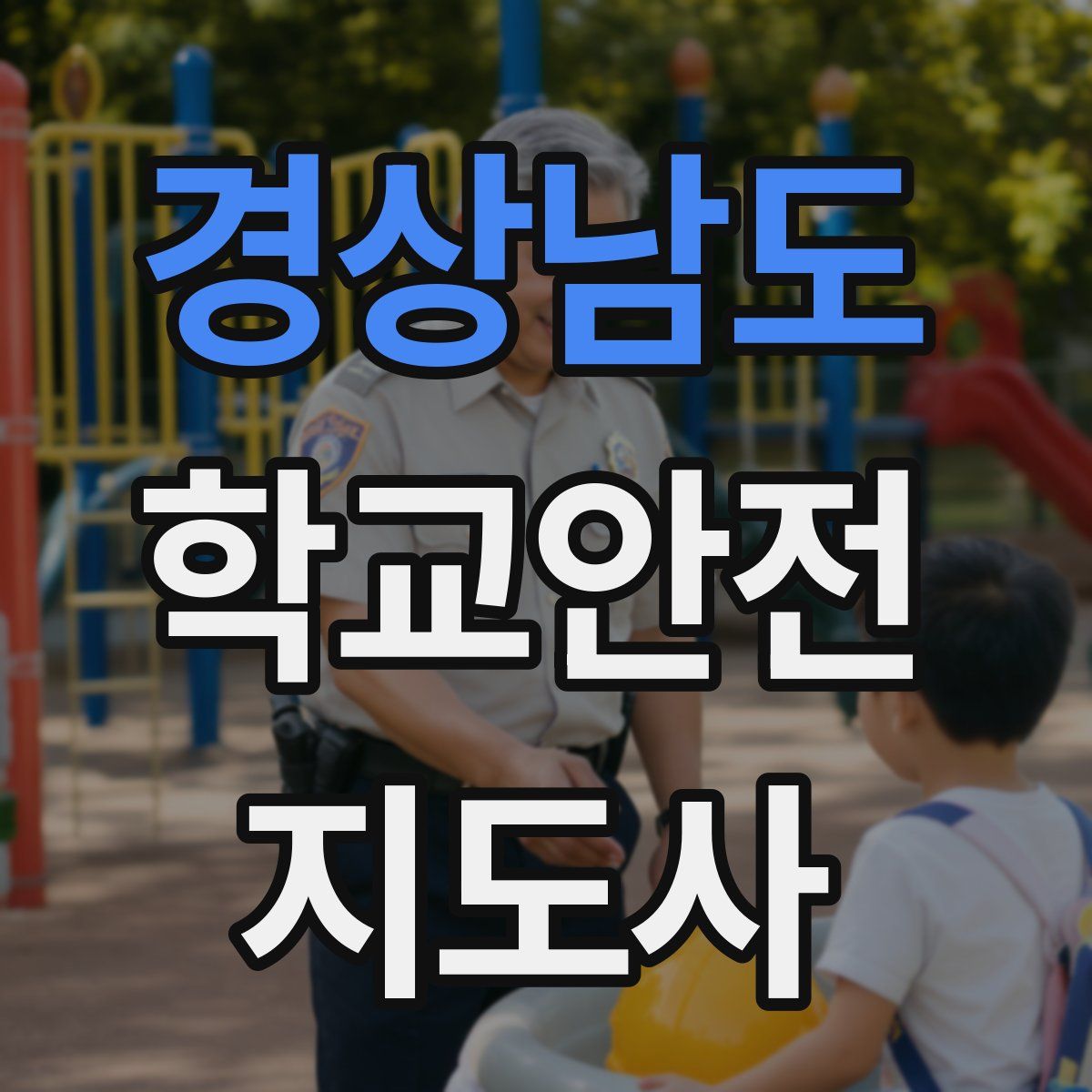 경상남도 학교안전지도사 자격증