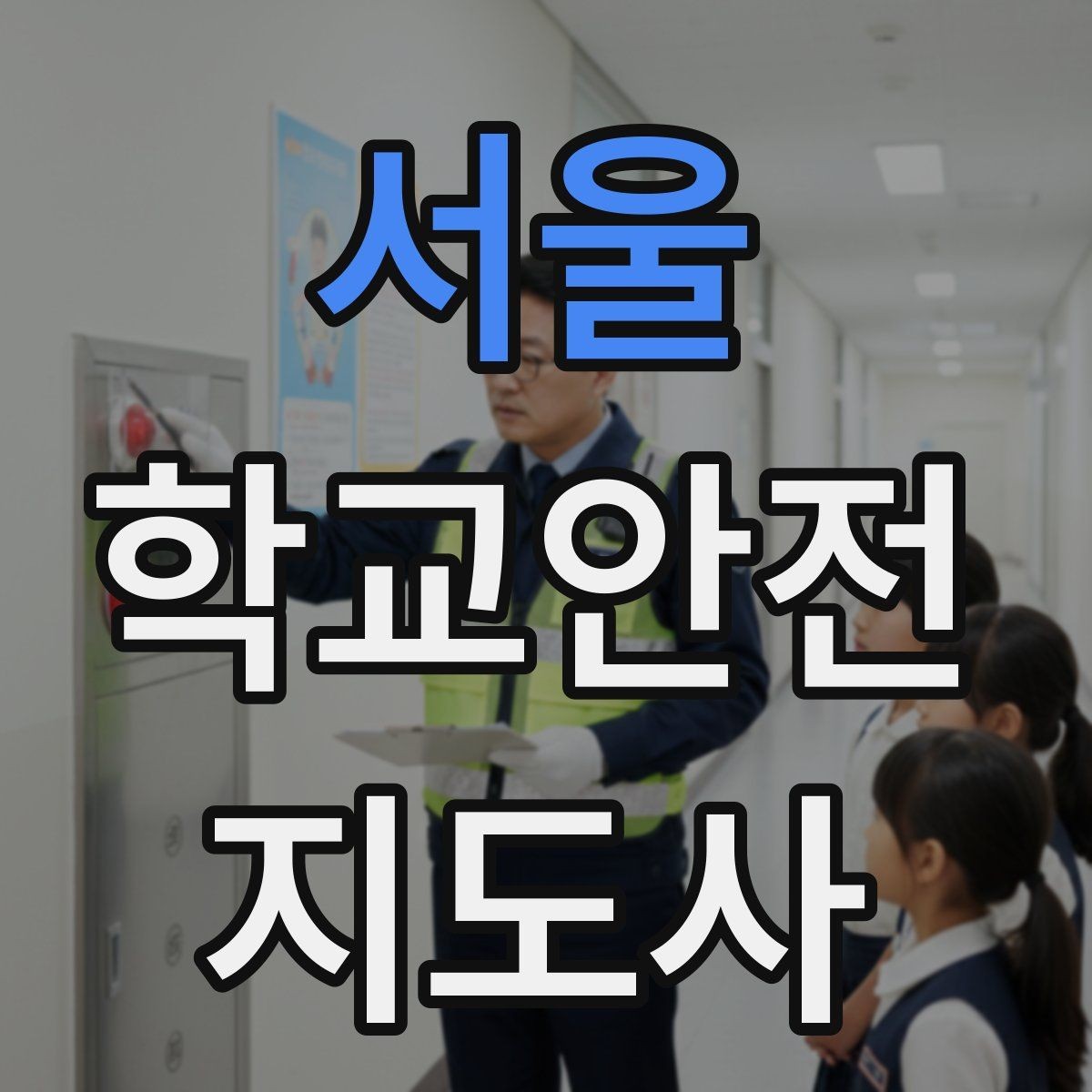 서울 학교안전지도사 자격증 호루라기 수신호 사용 시 유의점