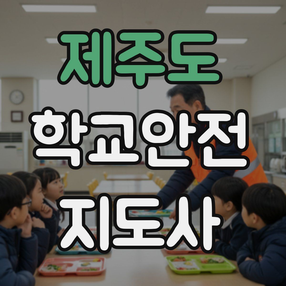 제주도 학교안전지도사 자격증