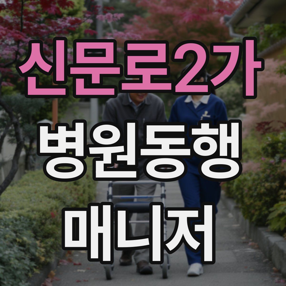 신문로2가 병원동행매니저 자격증