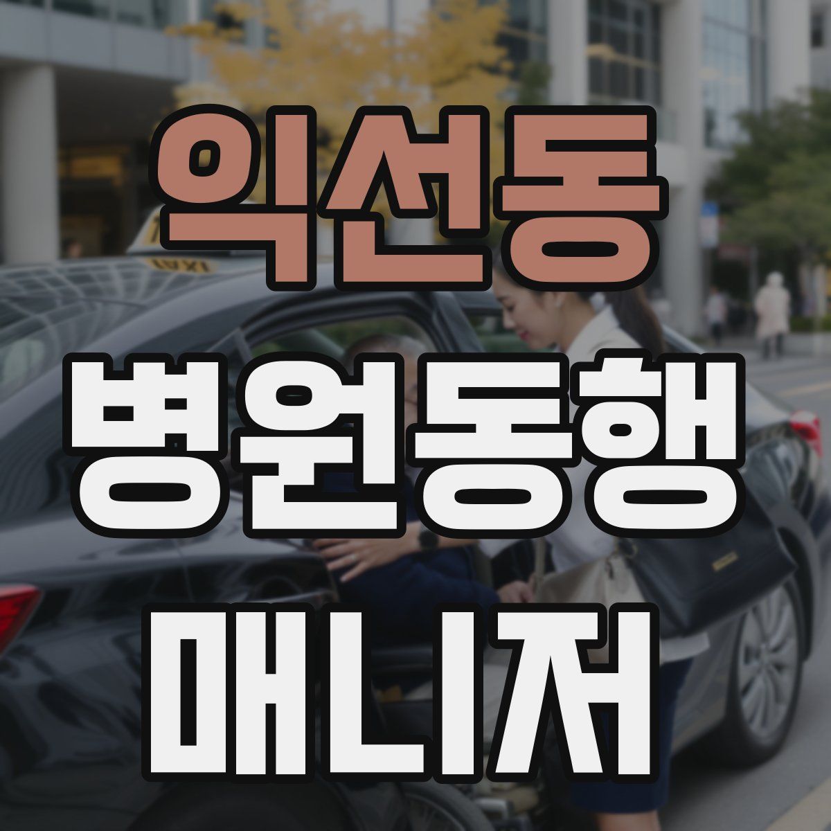 익선동 병원동행매니저 자격증