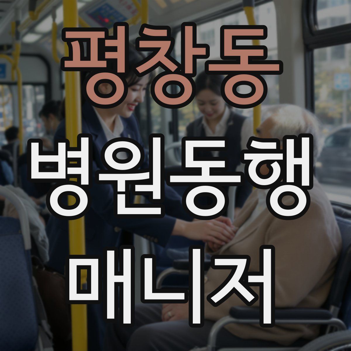 평창동 병원동행매니저 자격증