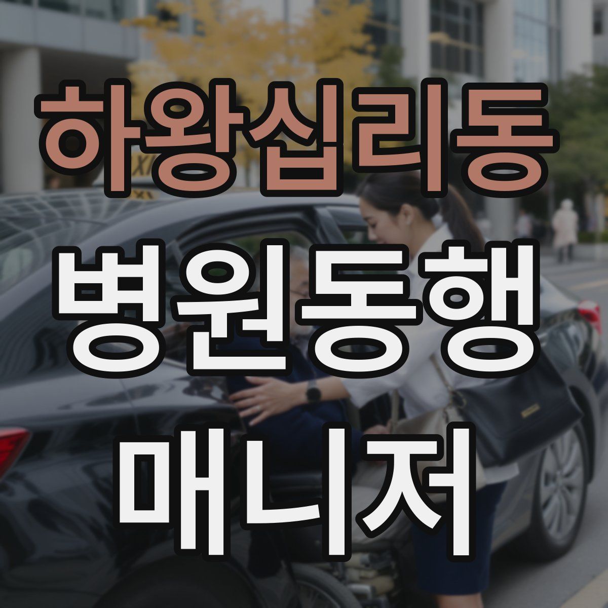 하왕십리동 병원동행매니저 자격증