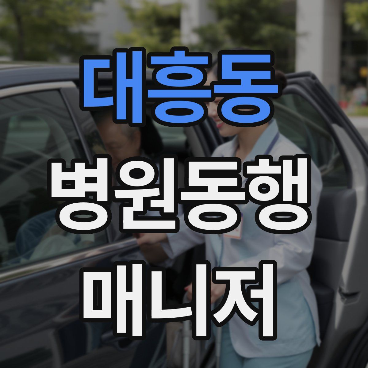 대흥동 병원동행매니저 자격증