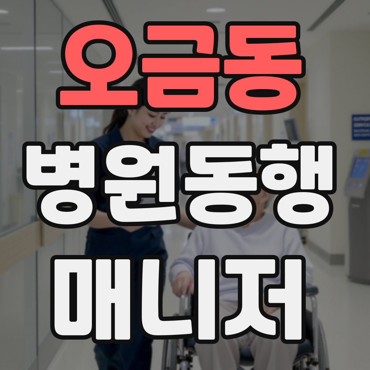 오금동 병원동행매니저 자격증