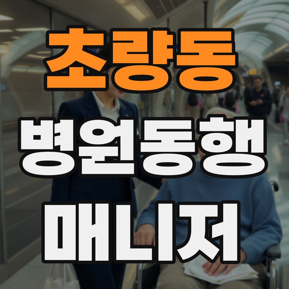 초량동 병원동행매니저 자격증