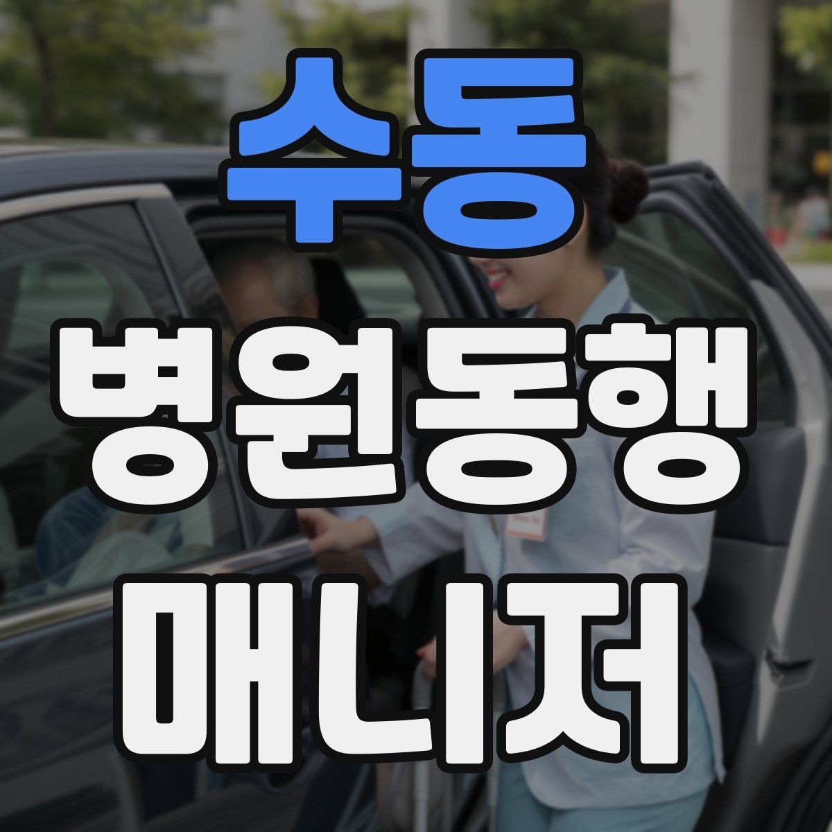 수동 병원동행매니저 자격증 직장인 보호자가 자주 찾는 서비스