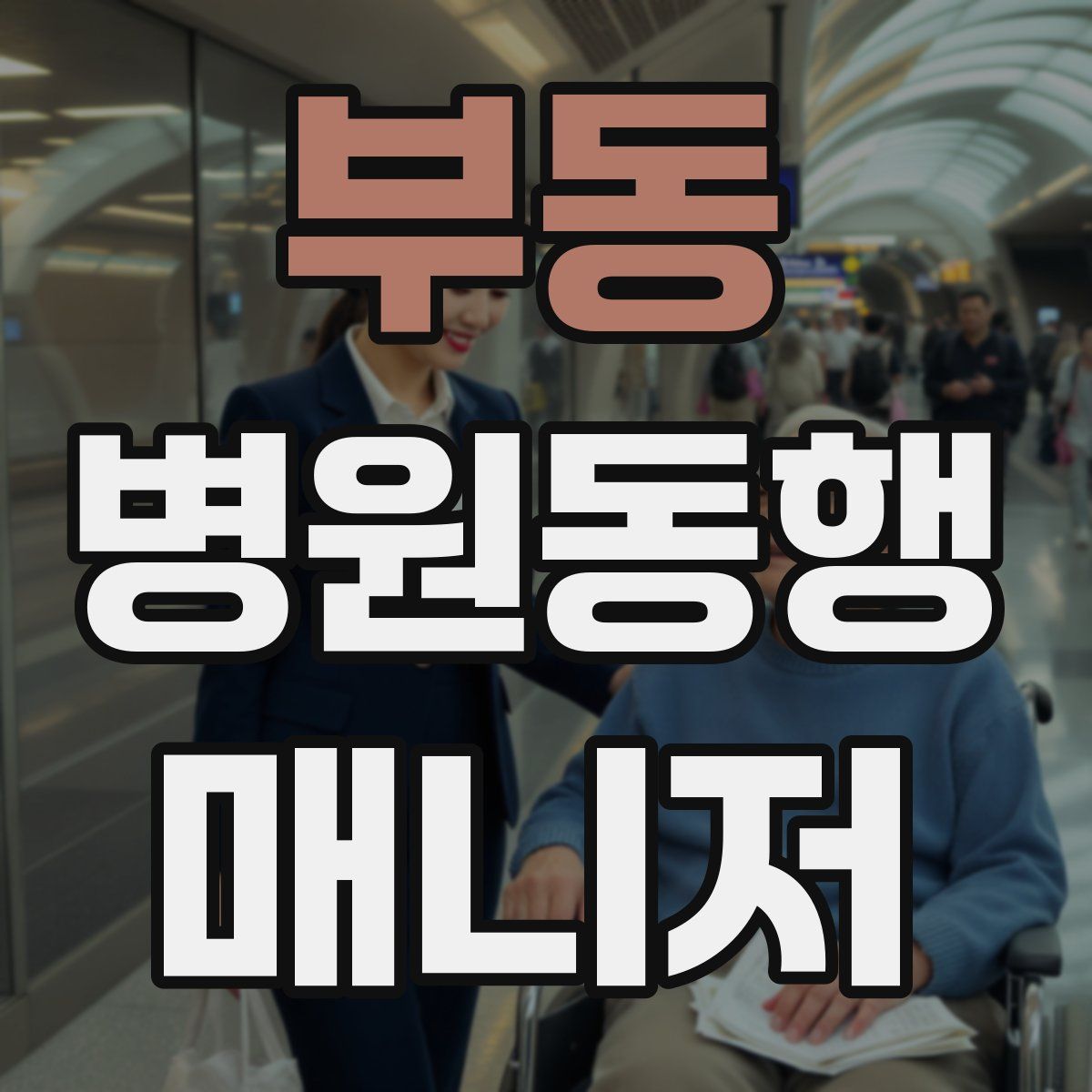 부동 병원동행매니저 자격증