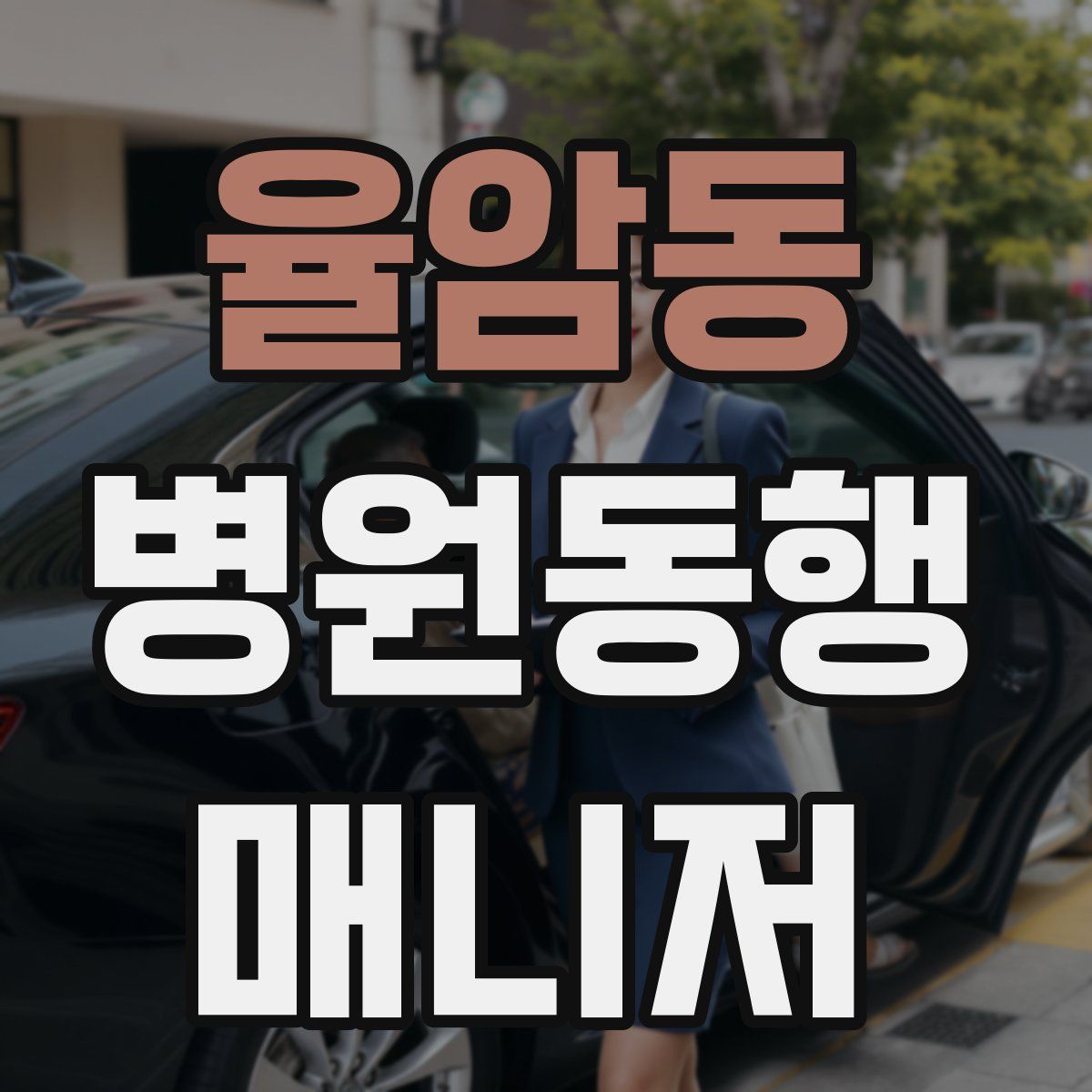 율암동 병원동행매니저 자격증