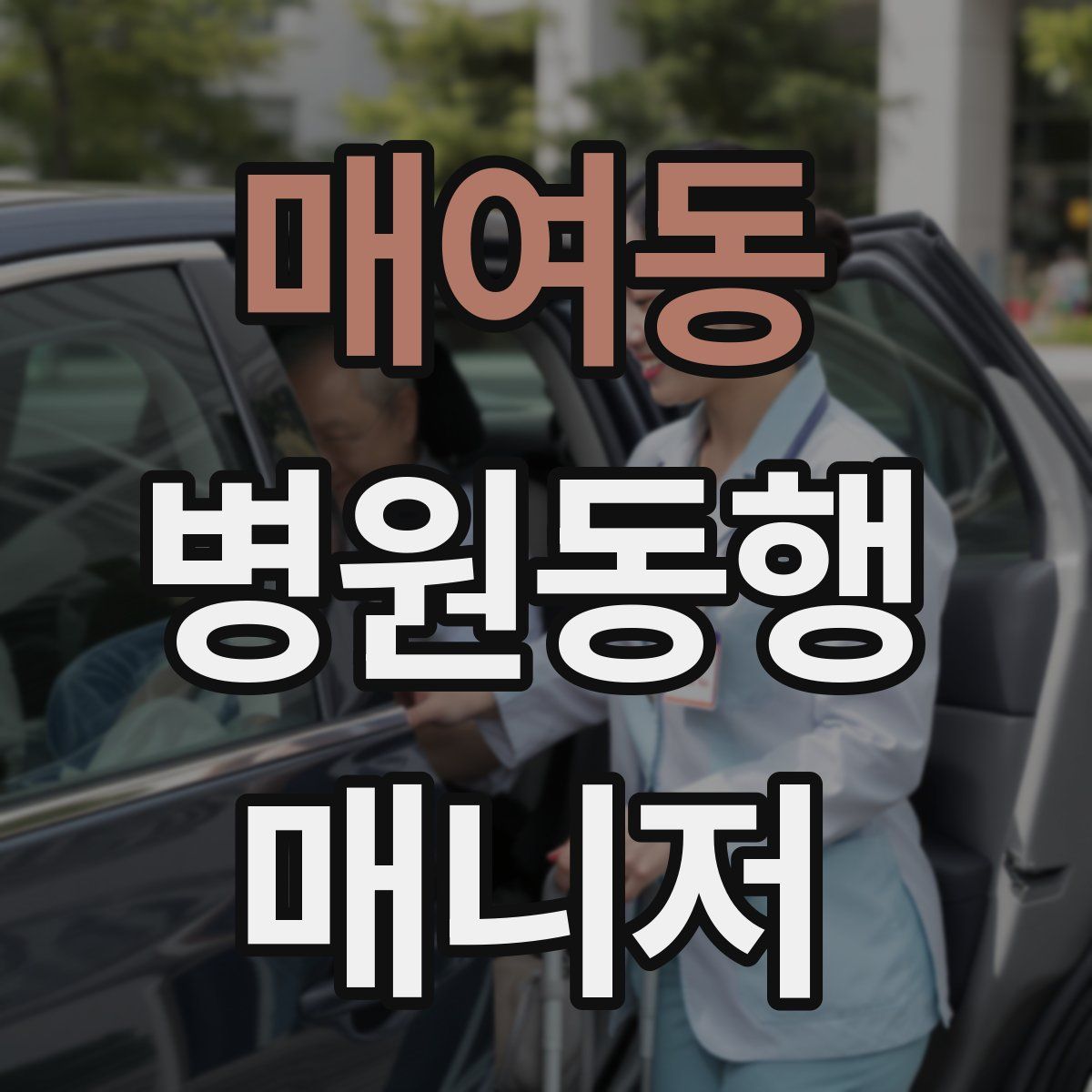 매여동 병원동행매니저 자격증