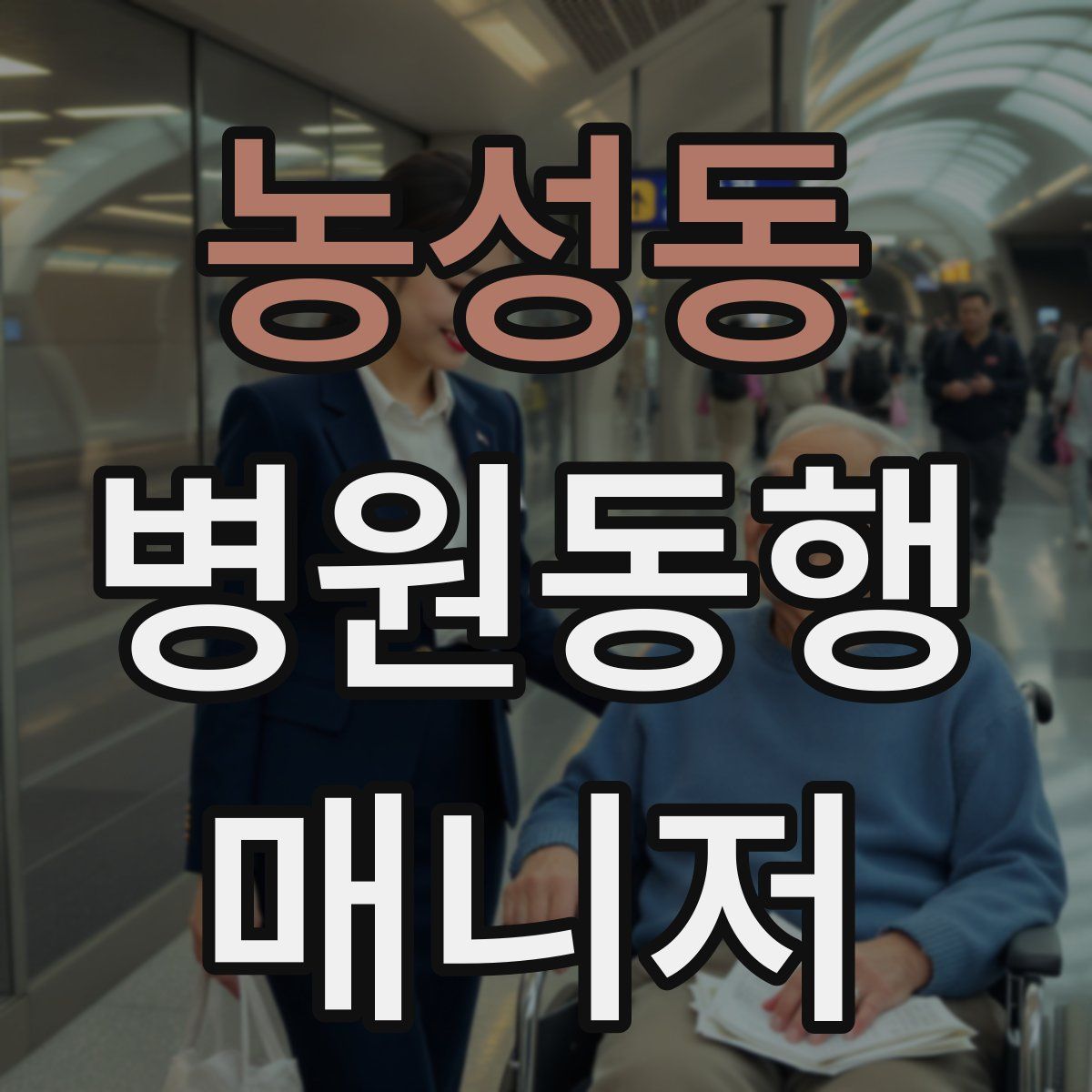 농성동 병원동행매니저 자격증