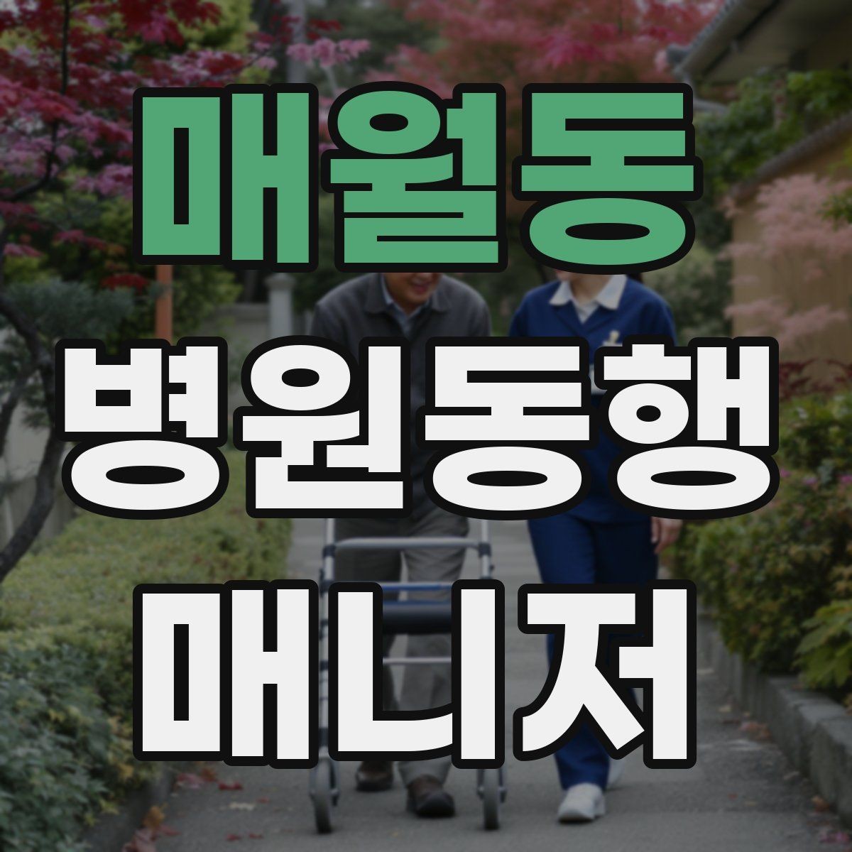 매월동 병원동행매니저 자격증 진료과 이동이 많을 때 시간 관리
