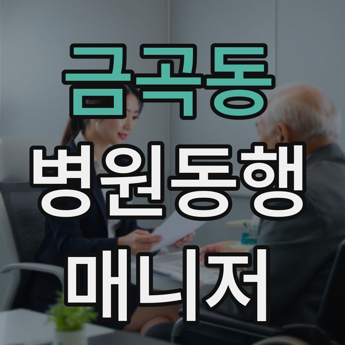 금곡동 병원동행매니저 자격증