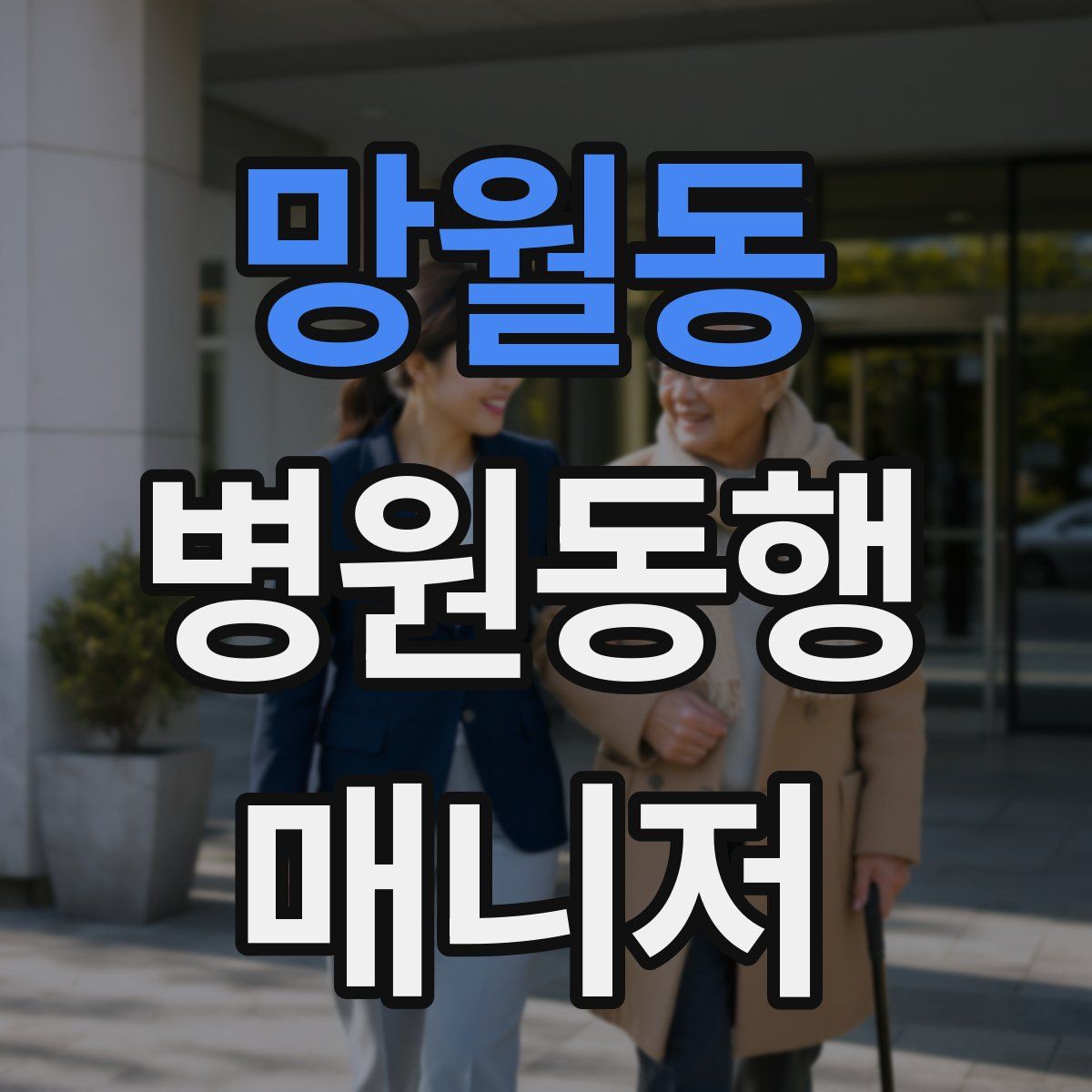 망월동 병원동행매니저 자격증