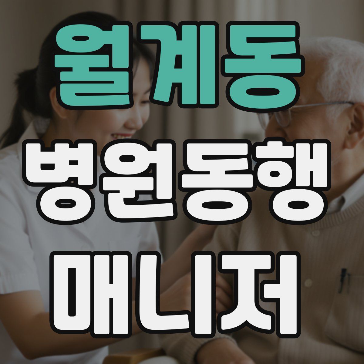 월계동 병원동행매니저 자격증