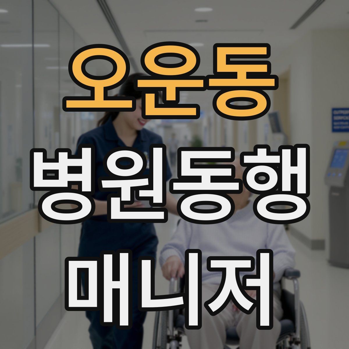 오운동 병원동행매니저 자격증 수료증과 자격증 차이를 알아두기