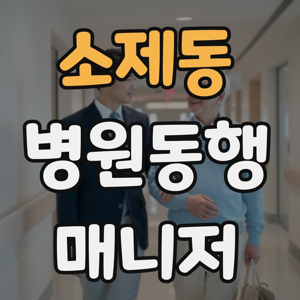 소제동 병원동행매니저 자격증 어떤 일을 하는지부터 정리해보기