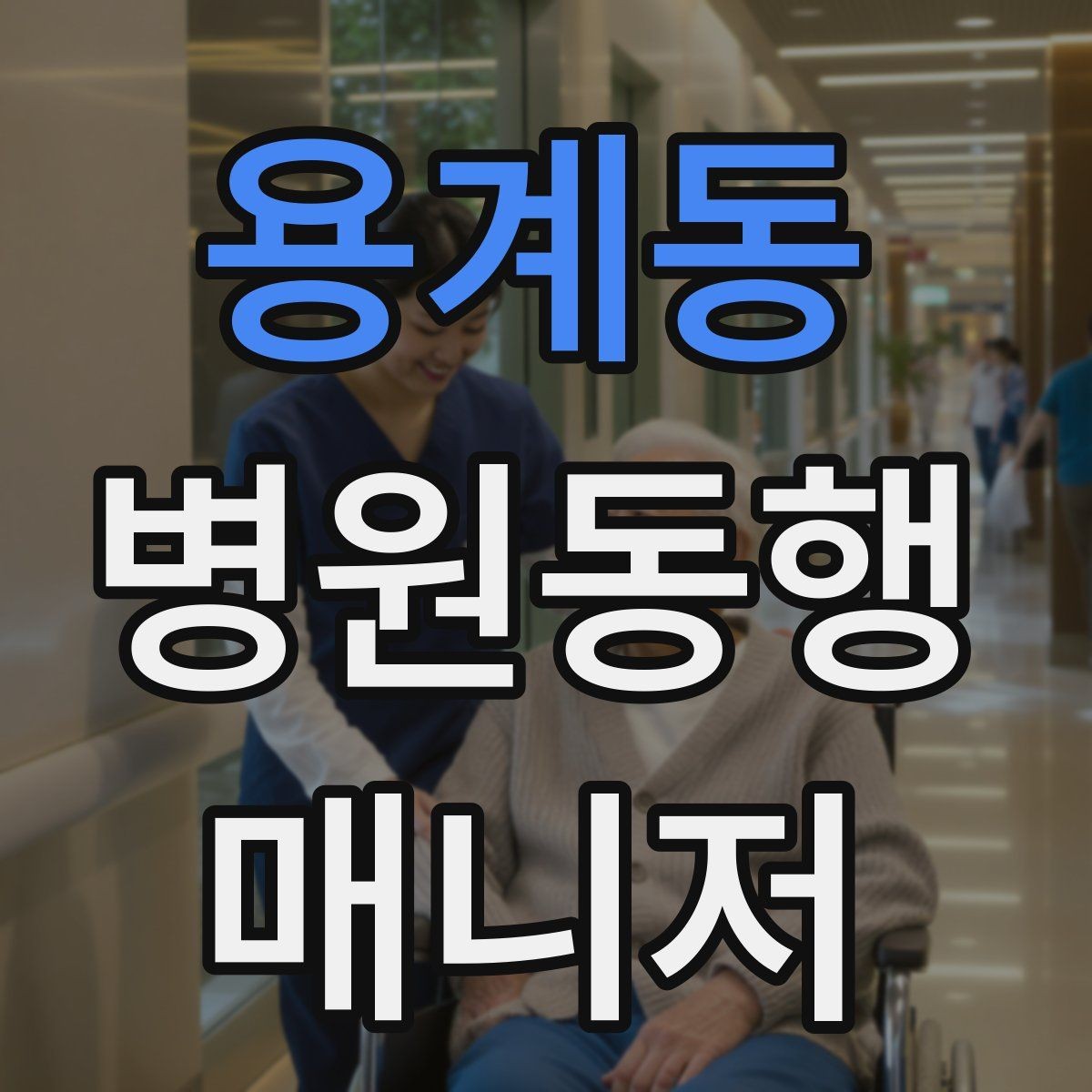 용계동 병원동행매니저 자격증 정기 고객이 생기는 운영 방법