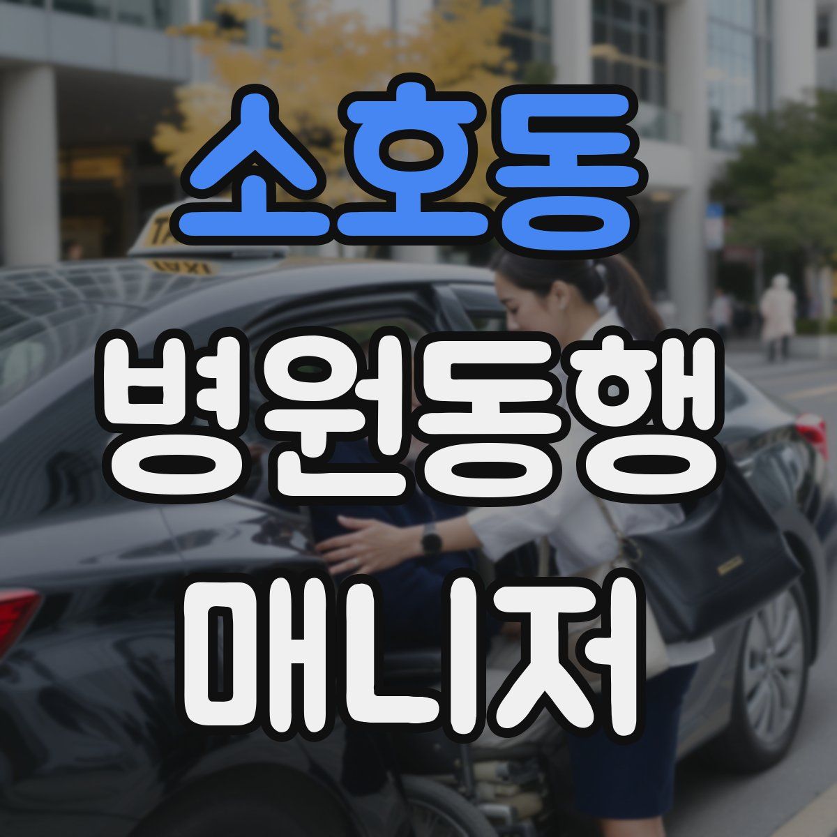 소호동 병원동행매니저 자격증