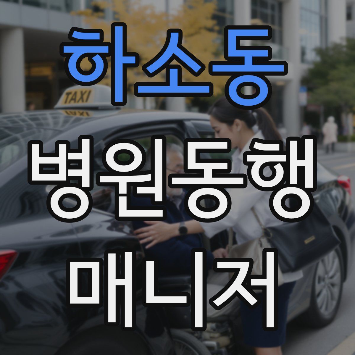 하소동 병원동행매니저 자격증