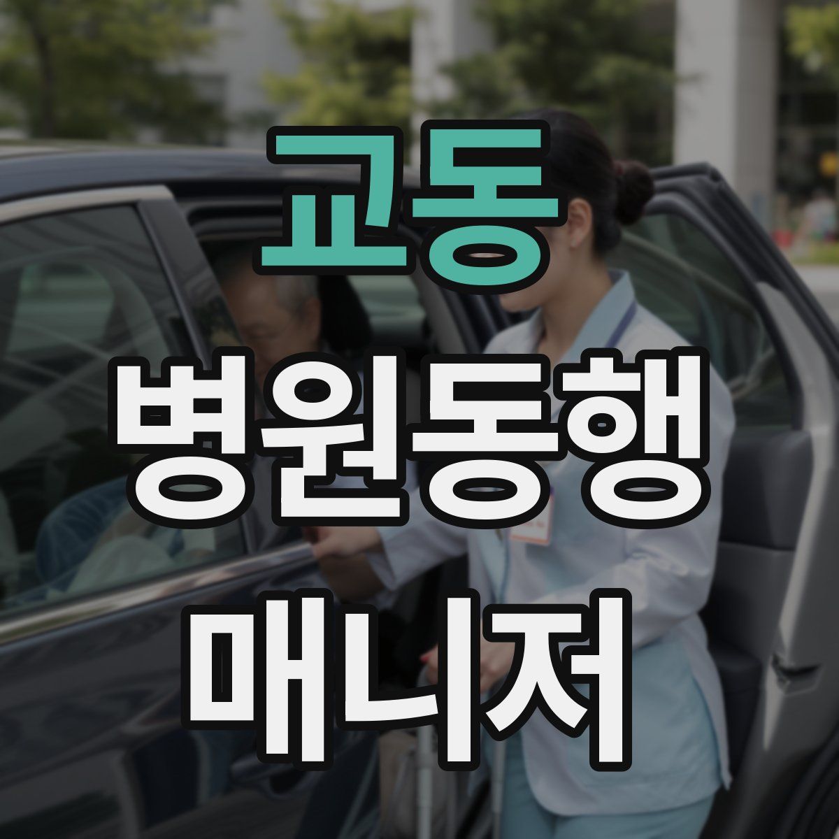 교동 병원동행매니저 자격증