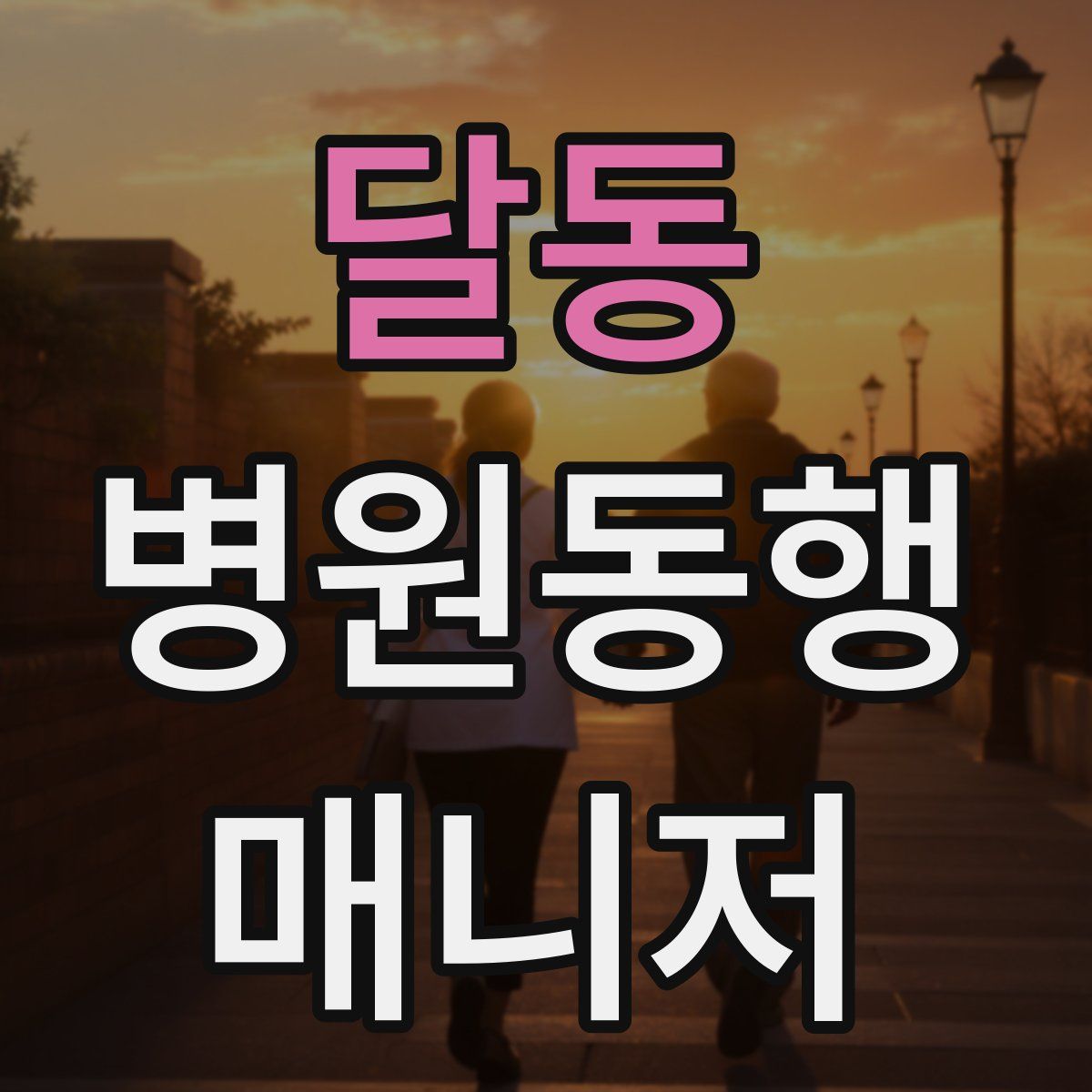 달동 병원동행매니저 자격증
