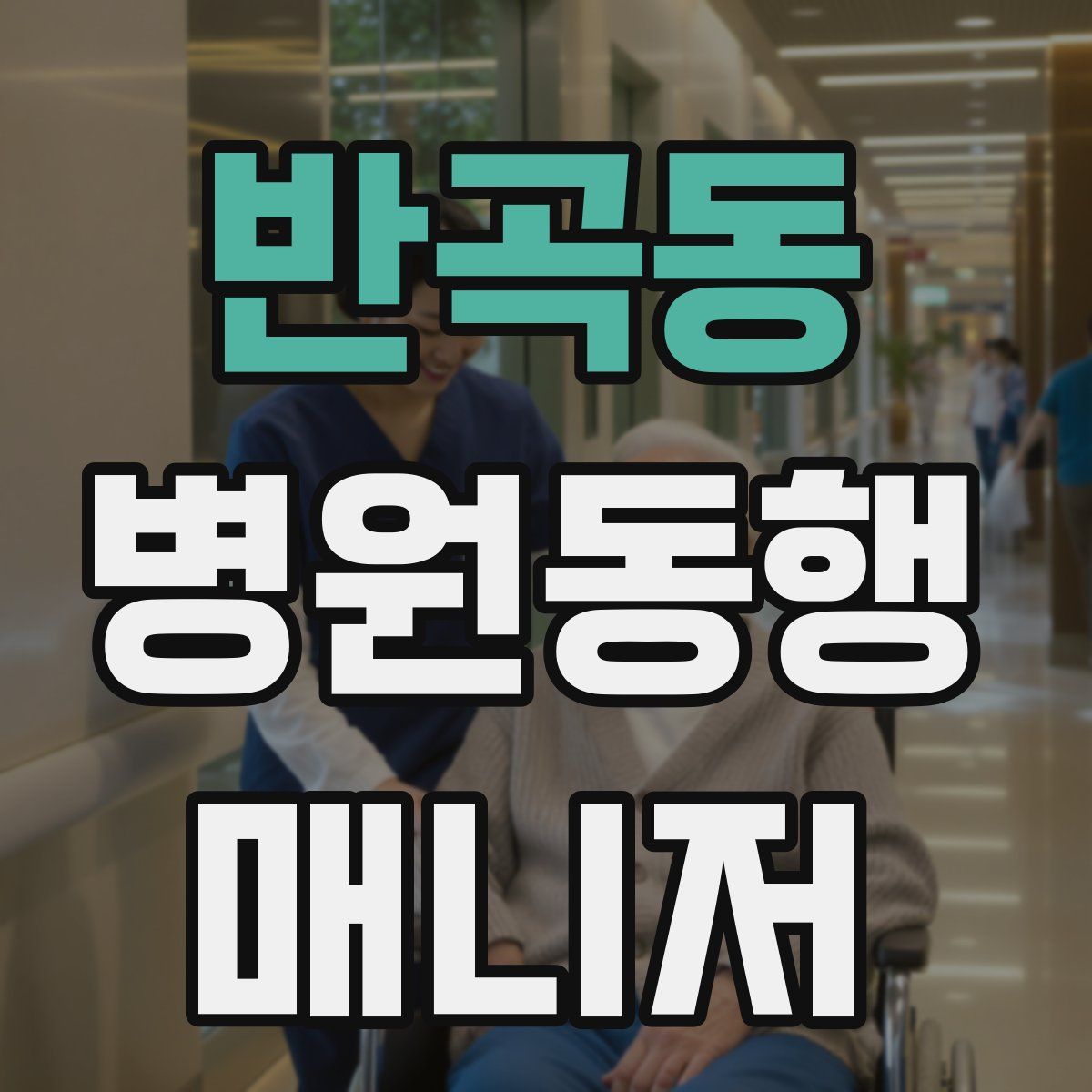 반곡동 병원동행매니저 자격증