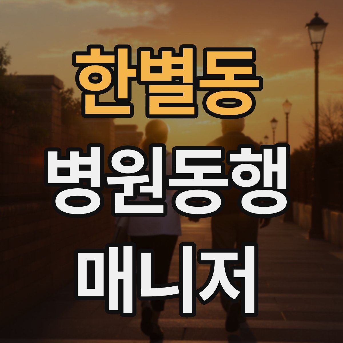 한별동 병원동행매니저 자격증