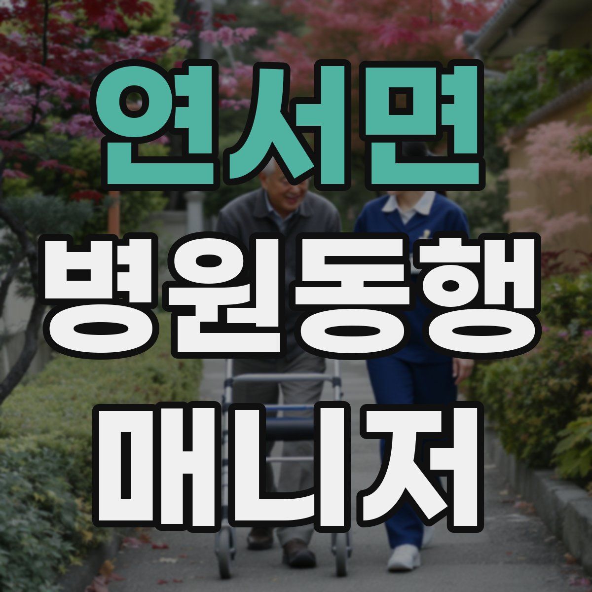 연서면 병원동행매니저 자격증