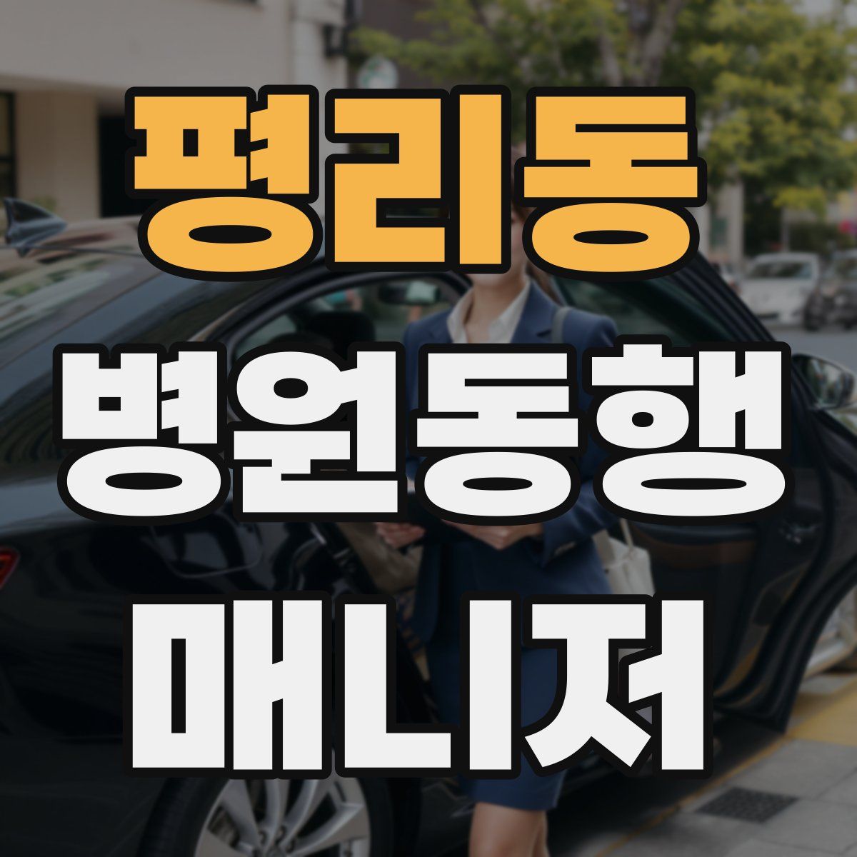 평리동 병원동행매니저 자격증