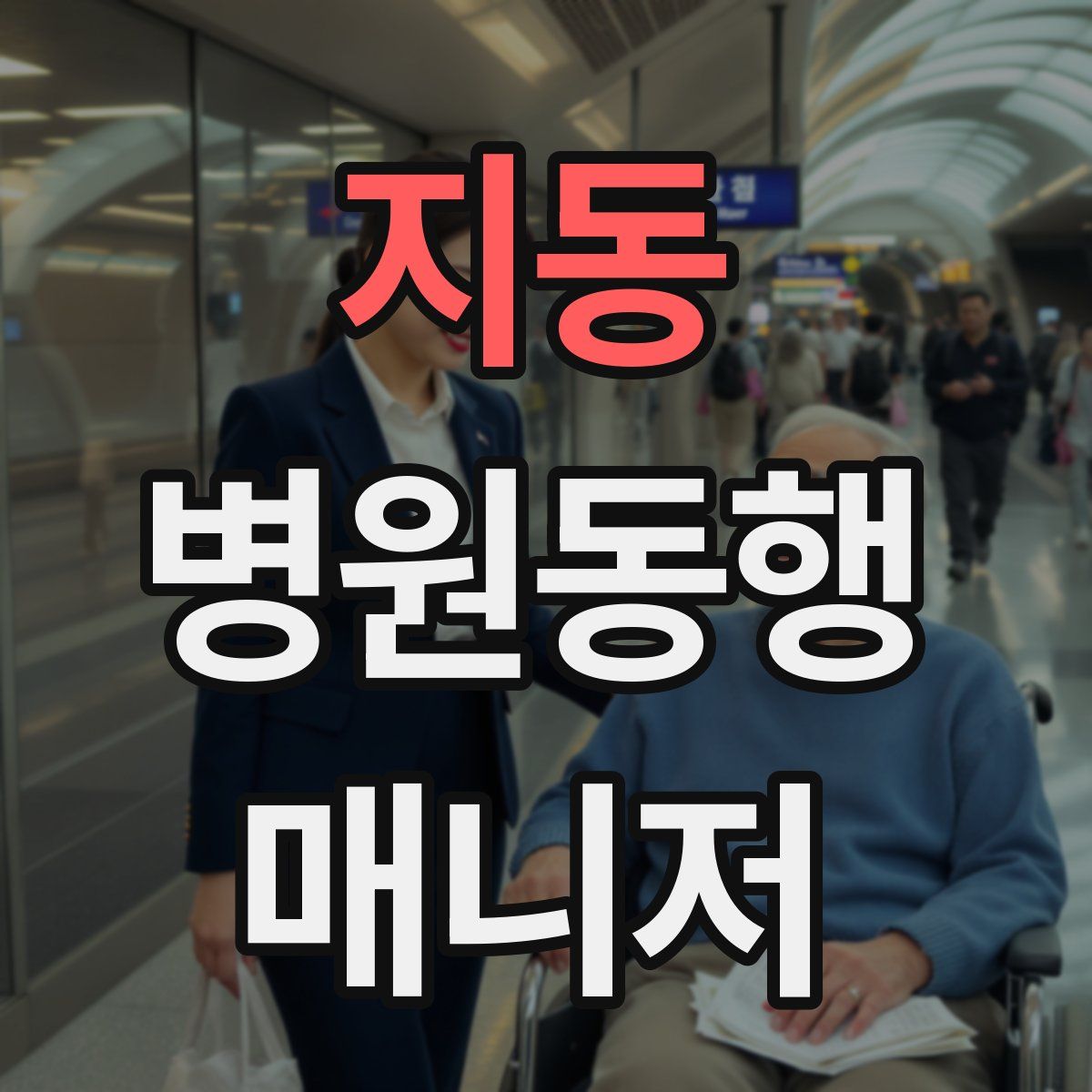 지동 병원동행매니저 자격증