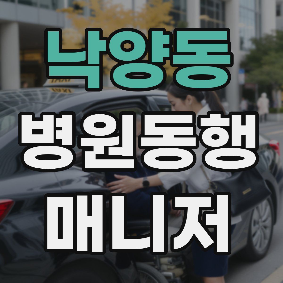 낙양동 병원동행매니저 자격증