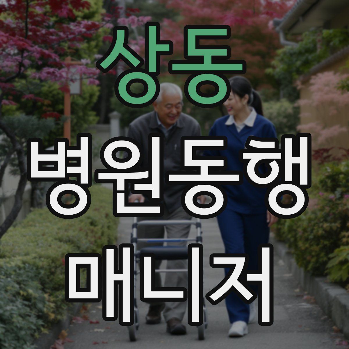 상동 병원동행매니저 자격증