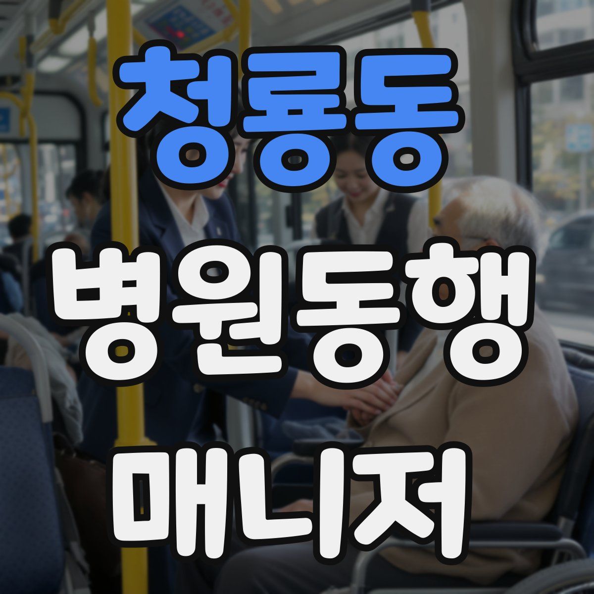 청룡동 병원동행매니저 자격증