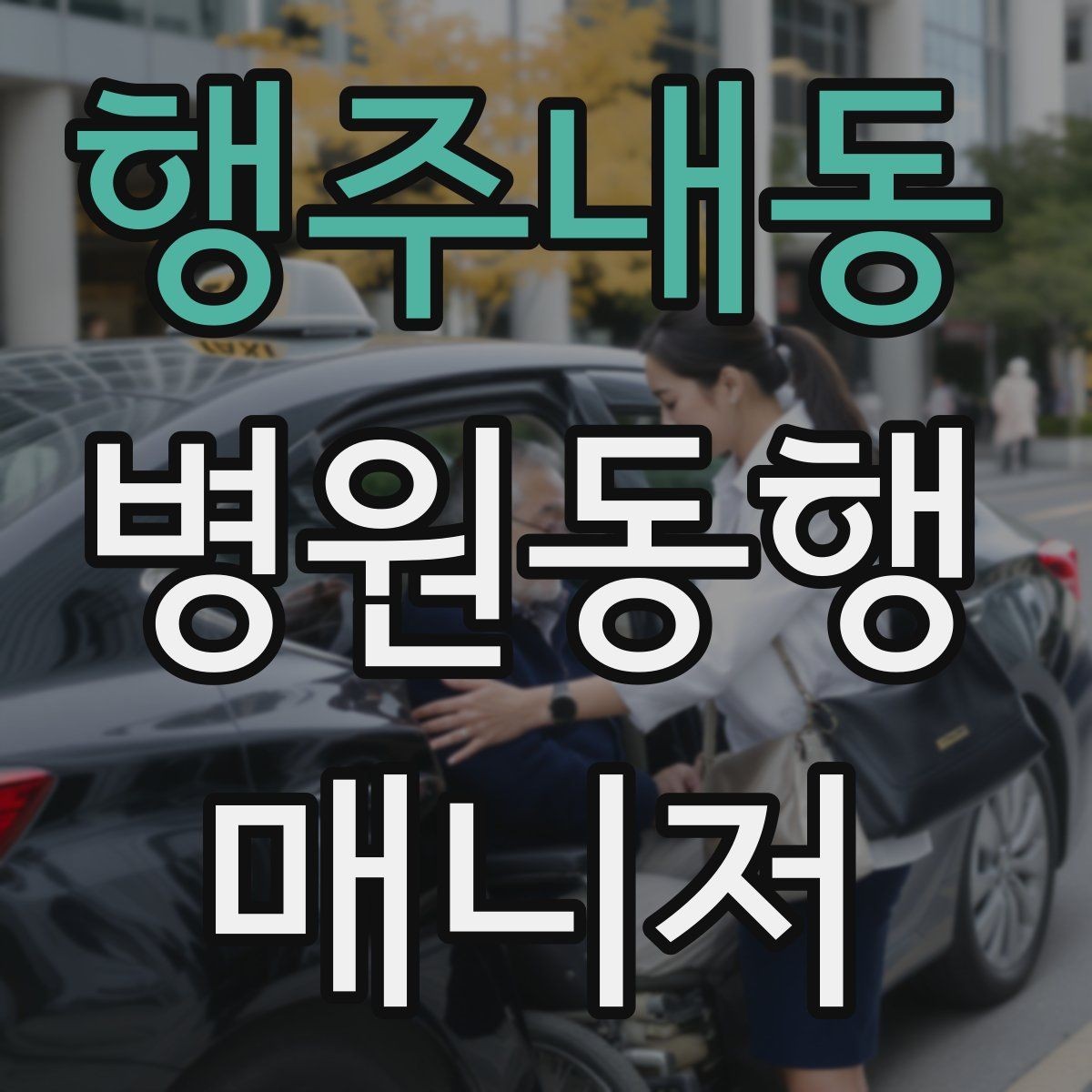 행주내동 병원동행매니저 자격증 진료 예약 변경 시 확인 포인트
