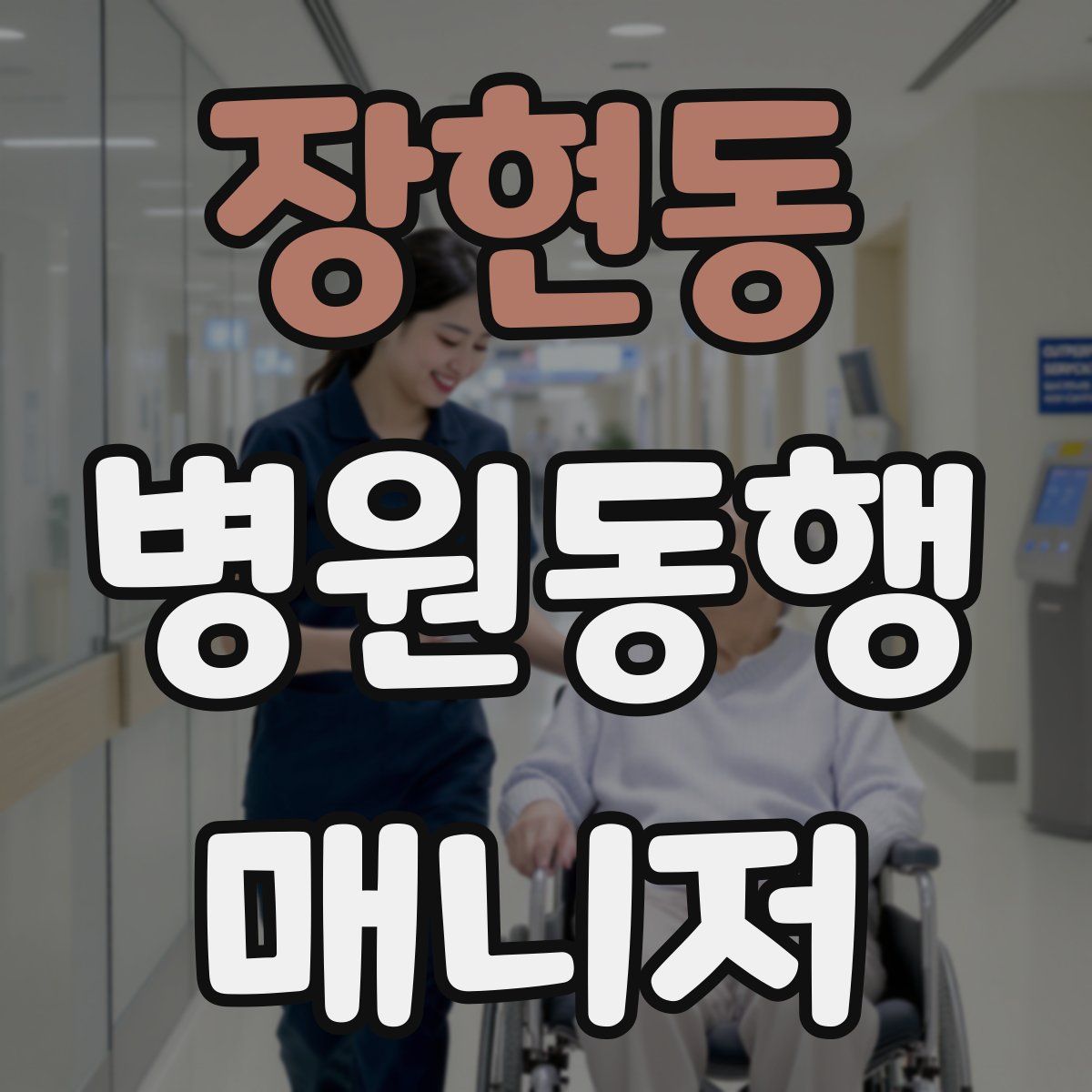 장현동 병원동행매니저 자격증
