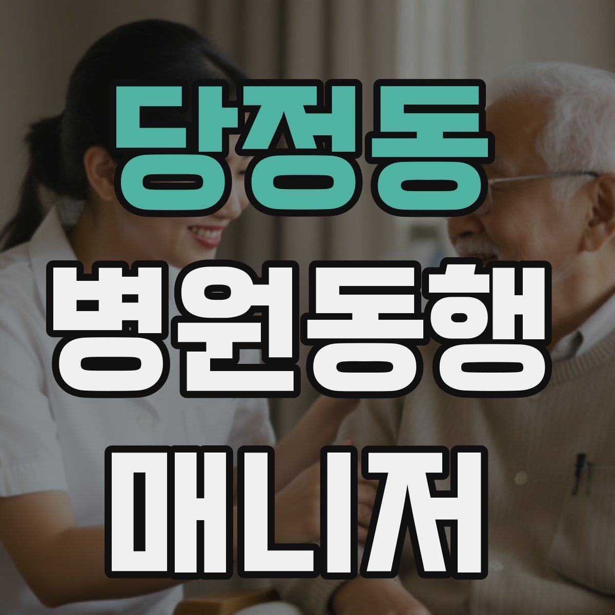 당정동 병원동행매니저 자격증